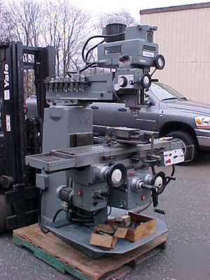 Cincinnati toolmaster milling machine 40 taper tooling