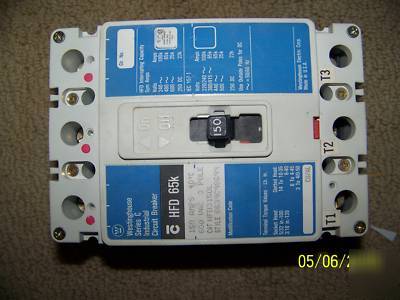 Cutler hammer westinghouse HFD3150L circuit breaker 