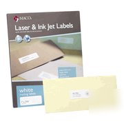 15000 2 5/8 x 1 address labels, maco brand