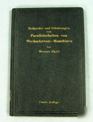 1923 german electric ac machine measuring circuit book