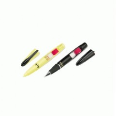 3M pen,flag,postit,2/pk,bk 692-P2BLACK