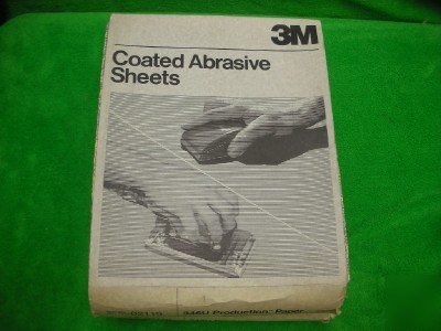 50 3M abrasive production sand paper 9X11