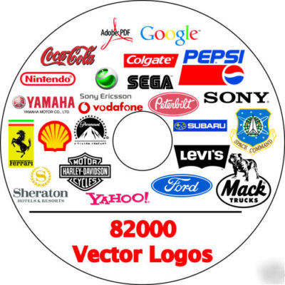82000 eps vector logos - vinyl cutter - plotter