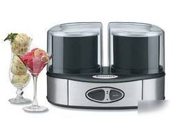 Cuisinart flavor duo ice cream sorbet maker ICE40-bk