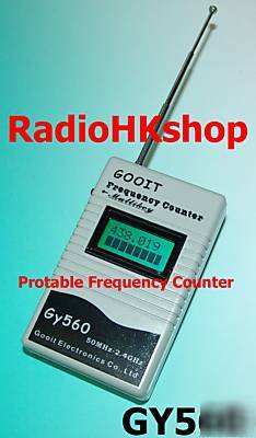 Gooit GY560 portable frequency counter - two way radio