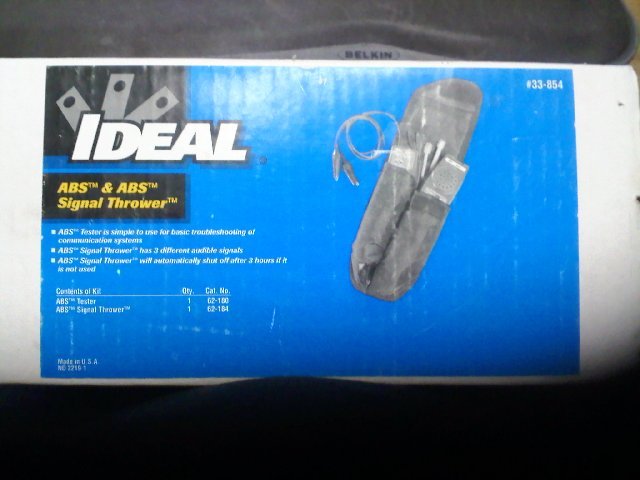 Ideal abs tester & abs signal thrower with case 