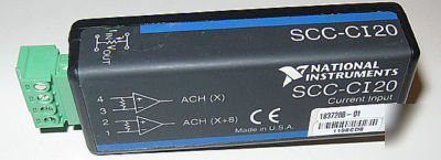 National instruments ni scc-CI20 current input module