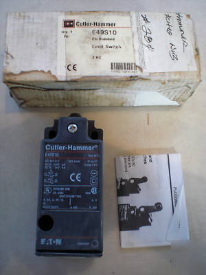 New cutler-hammer E49S10 limit switch 