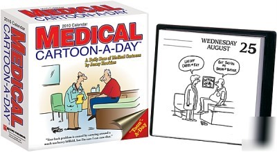 New medical cartoon a day 2010 calendar 