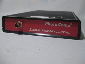 Photo comp eg&g gamma scientific dr-250-1 ul-120