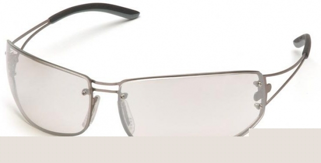 Pyramex blazer safety glasses - indoor/outdoor mirror
