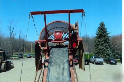 Used lindig lr-100 shredder/screener