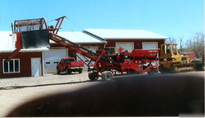 Used lindig lr-100 shredder/screener
