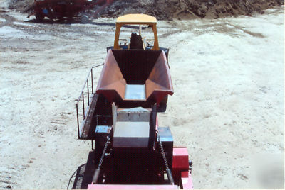 Used lindig lr-100 shredder/screener