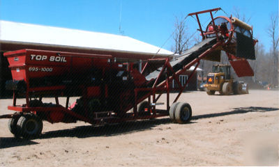 Used lindig lr-100 shredder/screener