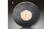 Wood floor sanpaper orbitial driver