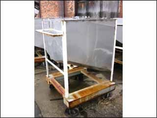 22 cu. ft. stainless steel bins, 