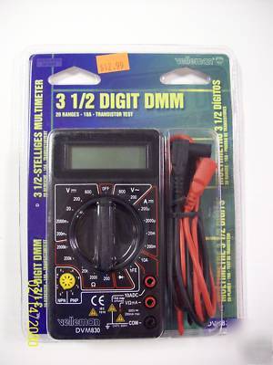3 1/2 digit digital multimeter velleman