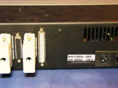Advanced energy ae rfg / azx control panel 3155050-000A
