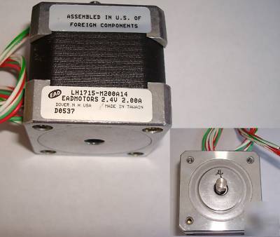 Eadmotors rotary hybrid stepping motor 1.8Â° 4 leads vdc