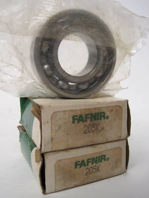 Fafnir light series single row radial bearings 205K 
