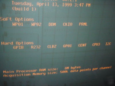 Lecroy 9384 tm oscilloscope w/ printer & disk drive