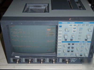 Lecroy 9384 tm oscilloscope w/ printer & disk drive