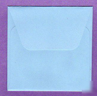 Miniature envelopes 75MM cards 10 blue