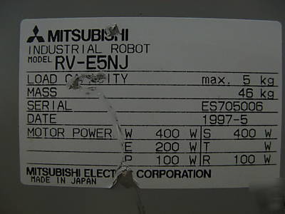Mitsubishi 5-axis robot