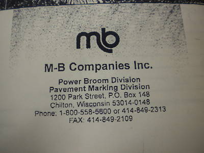 Mlt ii power sweeper broom attachment toro bobcat m-b