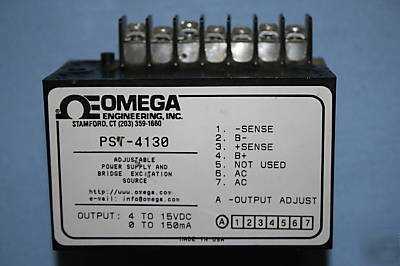 Omega adjustable power supply # pst-4130