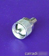 Pl 259 male to rca female connector made cb ham marine