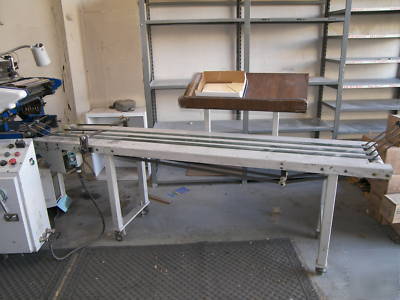 Whitacre envelope press, 2 color, conveyor, halm jet