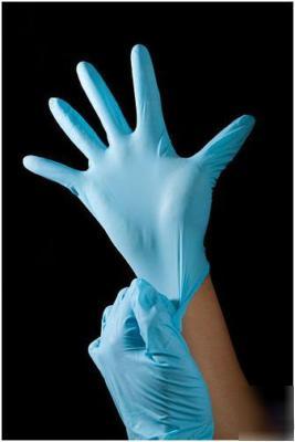 1000 nitrile disposable exam gloves powder free size m