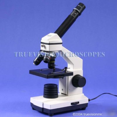 40X-640X high power biological monocular microscope kit