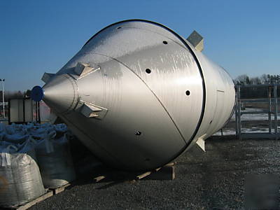 Blender vertical ss 2800 cu ft hopper bin tank tub type