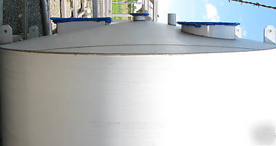 Blender vertical ss 2800 cu ft hopper bin tank tub type