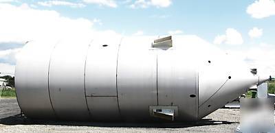 Blender vertical ss 2800 cu ft hopper bin tank tub type