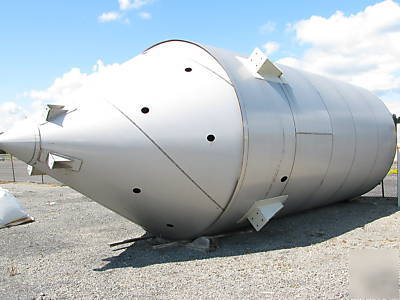 Blender vertical ss 2800 cu ft hopper bin tank tub type