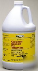 Calcium drench+ vitamins gallon for cows