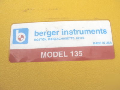 Cst berger builders sight level 135