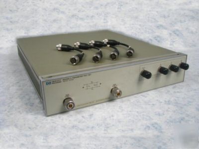 Hp/agilent 85046A s-parameter test set 300KHZ to 3GHZ
