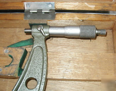 Mitutoyo 15-16 inch micrometer. with case.