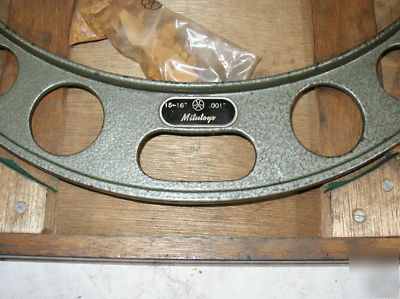 Mitutoyo 15-16 inch micrometer. with case.