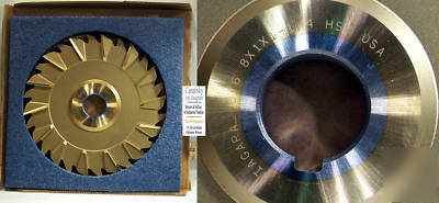 New 1 niagara cutter b-8162 straight tooth side mill 
