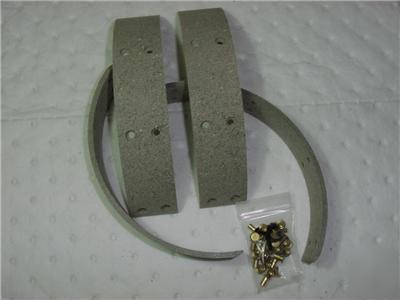 New brake linings fit john deere a g 60 - 730 hi-crop 