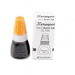 New refill ink for xstamper stamps, 10ML-bottle, orange