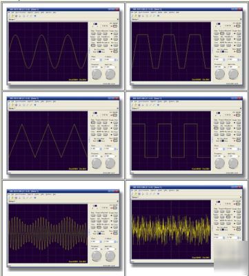 Pc based usb function/arbitrary waveform generator 3X25