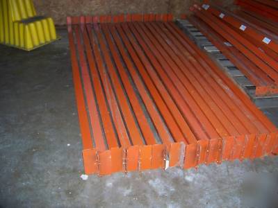 Large lot warehouse pallet racking beams 