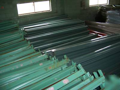 Large lot warehouse pallet racking beams 